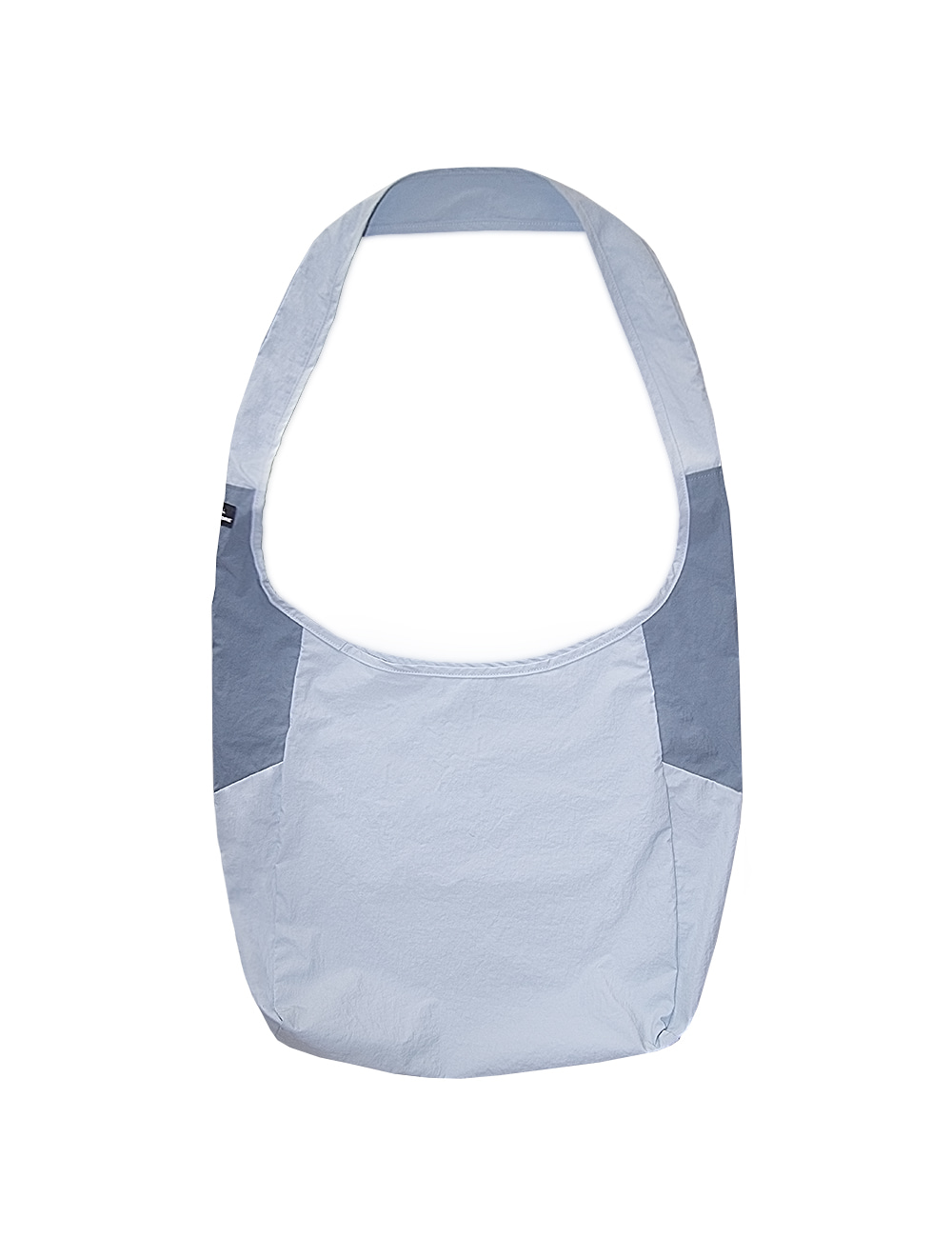 002 Foldable Cross Bag *Recycled Nylon Sky blue