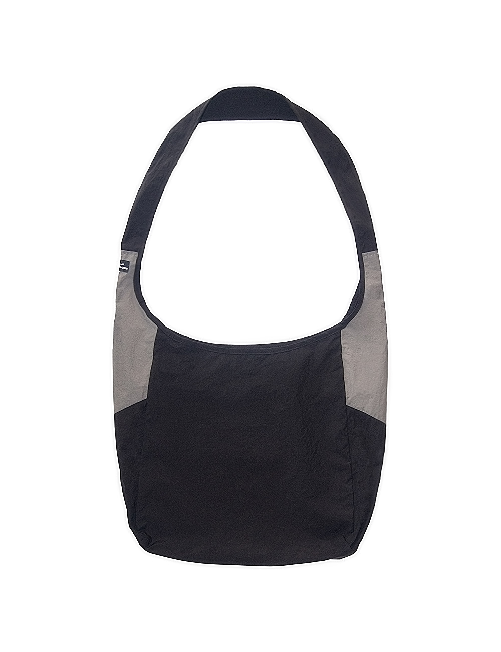 002 Foldable Cross Bag *Recycled Nylon Black